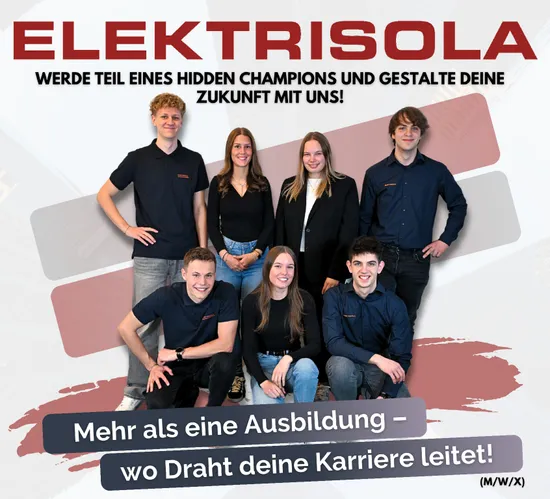 Gruppenfoto der Auszubildenden