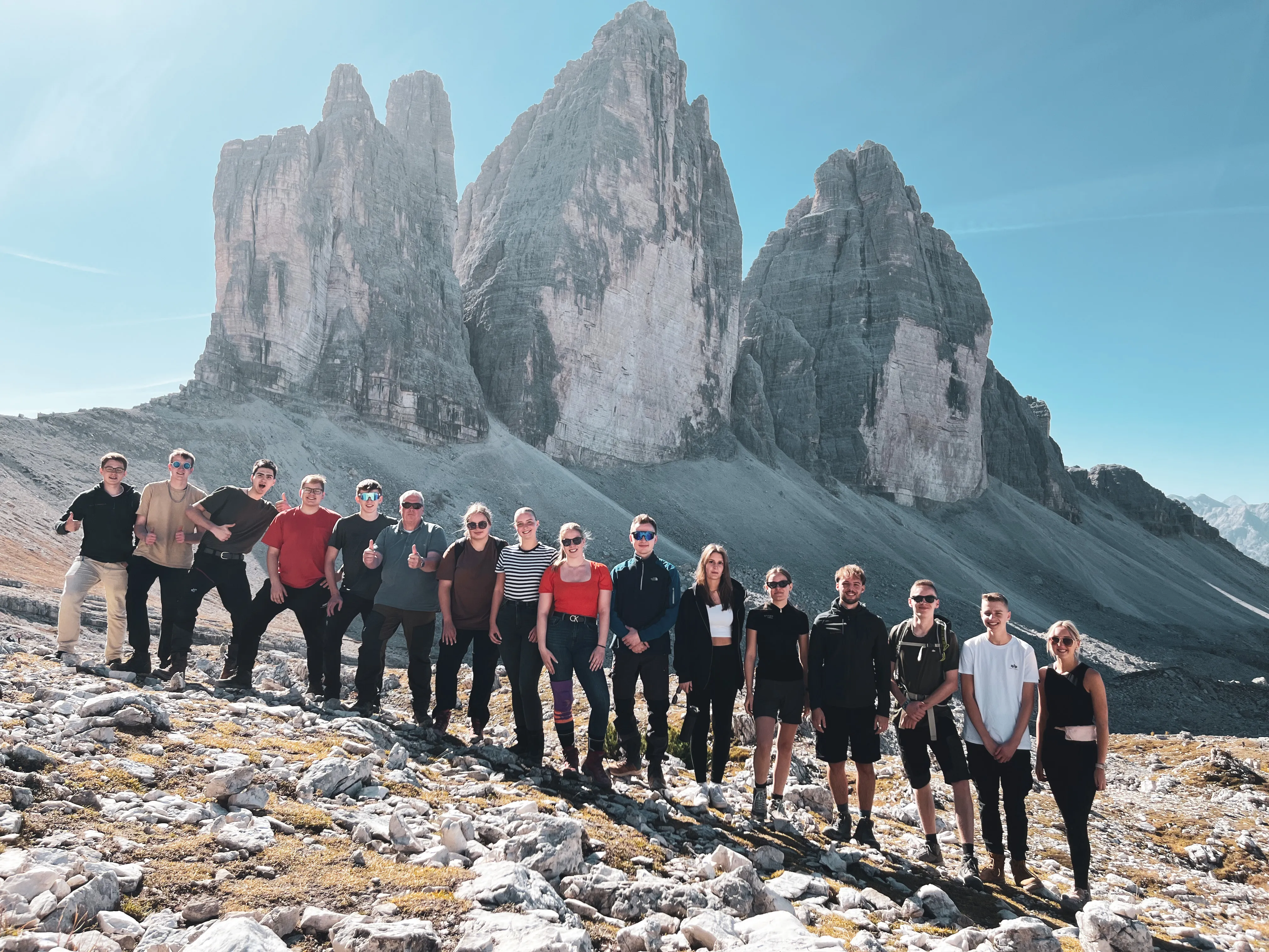 Azubifahrt Südtirol / Drei Zinnen